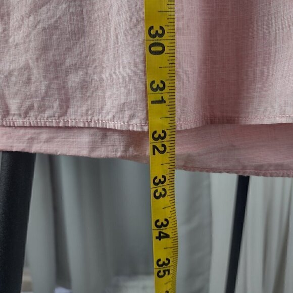 Casa Moda 100% Cotton Pink Pattern Short Sleeve Casual Fit Button Down Size 3XL - Picture 6 of 12